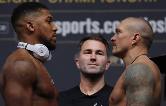 Hearn: La revancha Usyk-Joshua será en pay-per-view