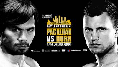 Pacquiao vs Horn undercard: full list of fights
