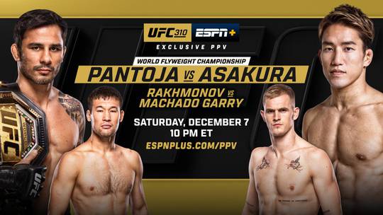 UFC 310: Pantoja finishes Asakura and other tournament results