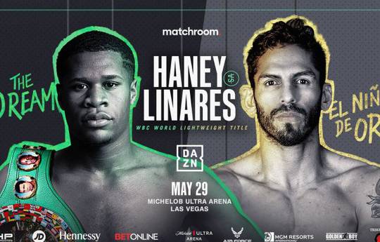 Devin Haney vs Jorge Linares. Where to watch live