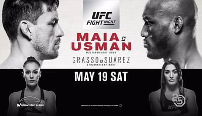 UFC Fight Night 129: Майя – Усман. Прямая трансляция, где смотреть онлайн