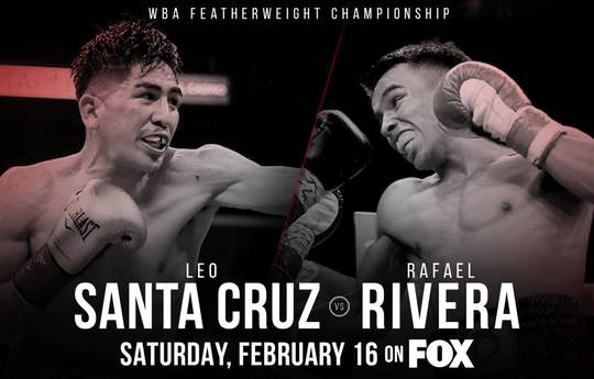 Santa Cruz vs Rivera. Where to watch live