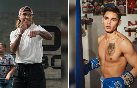 Ryan Garcia Gambles Big On Controversial Trainer Against Mario Barrios: "I'm Sticking With Him"