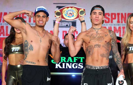 Hoe laat is Emanuel Navarrete vs Oscar Valdez vanavond? Ringrondes, schema, streaming links
