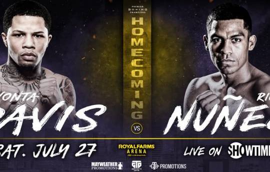 Davis vs Nunez. Where to watch live