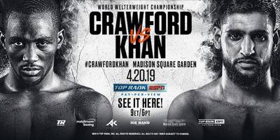 Crawford vs Khan. Where to watch live