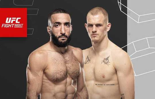 Muhammad vs Garry at the UFC tournament in Qatar