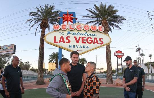 Haney and Diaz meet in Las Vegas