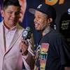 Garcia and Davis arrive in Las Vegas 1