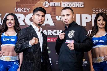 Garcia and Lipinets make weight