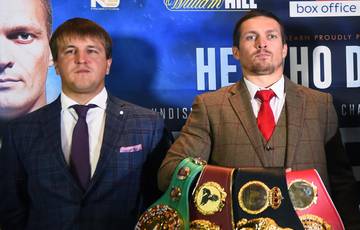 Krasyuk: 'Fury has never fought such opponents as Usyk'