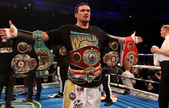 Gutzeit: Usyk left Ukraine to start preparing for Joshua