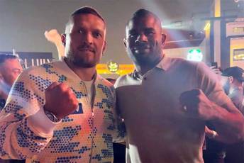 Overeem congratulated Usyk on his victory over Fury