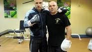 Макс Бурсак со своим тренером Сергеем Гордиенко