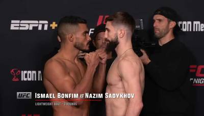 Hoe laat is UFC Fight Night 251 vanavond? Bonfim vs Sadykhov - Starttijden, Schema's, Vechtkaart