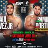 Jake Paul vs Julio César Chávez Jr. Undercard - Full Fight Card List, Schedule, Running Order