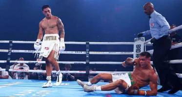 Opetaia knocked out Nyika and other boxing night results