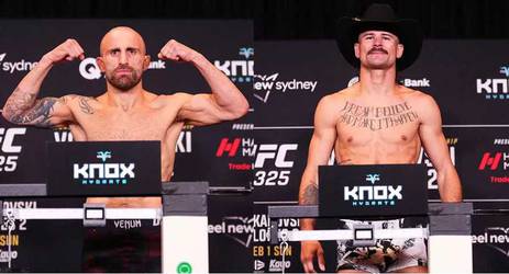 UFC 325: Weigh-in Results