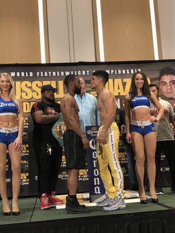 Russell and Diaz make weight