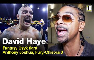 Haye: "I would knock out Usyk"
