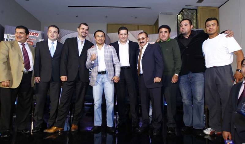Пресс-конференция Хуана Мануэля Маркеса в Мехико