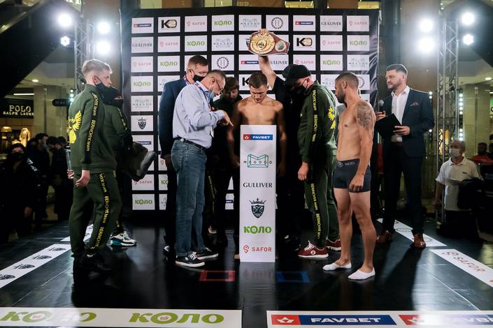 Berinchyk and Simion make weight