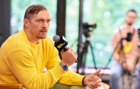 Usyk: "Thank you all for your support and we continue to bring victory together"