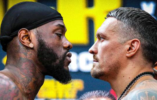 Лапін назвав причину зриву бою Усика і Уайлдера