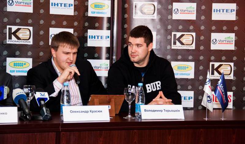 Пресс-конференция Сергея Федченко и Владимира Терешкина