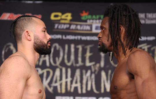 What time is the Isaah Flaherty vs Julien Baptiste fight tonight? Start time, ring walks, running order