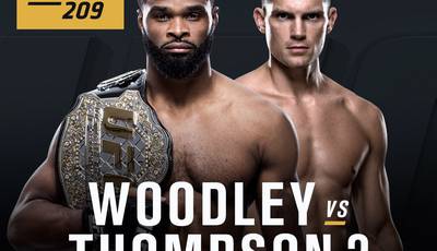 UFC 209: Вудли – Томпсон. Прямая трансляция, где смотреть онлайн.