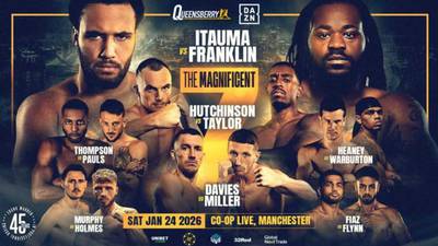 Moses Itauma vs Jermaine Franklin Undercard - Full Fight Card List, Schedule, Running Order