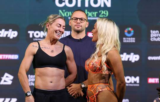 Wann ist heute Abend Molly McCann gegen Ebonie Cotton? Ringwalks, Zeitplan, Streaming-Links