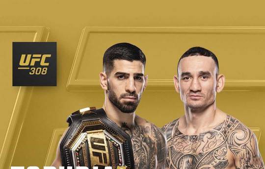 Het is officieel: Topuria vs. Holloway en Whittaker vs. Chimaev op UFC 308