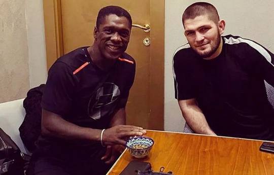 Khabib and Clarence Seedorf open a football academy