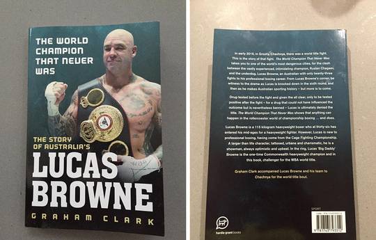 Lucas Browne to release behind the scenes book