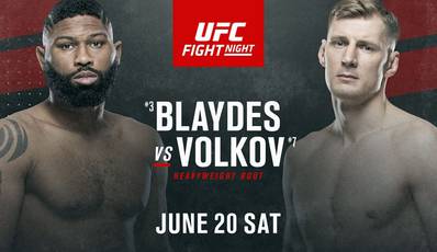 UFC On ESPN 11 Волков против Блейдса: ссылки на трансляцию