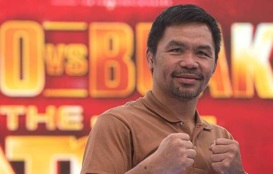 The Philippine government supported Pacquiao's participation in the 2024 Olympic Games