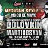 Golovkin - Martirosyan. Where to watch live