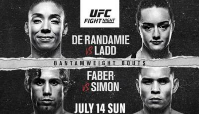 UFC Fight Night 155: Faber vs Simon. Where to watch live