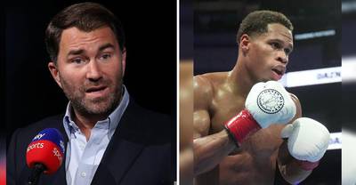 Eddie Hearn entlarvt das Backstage-Verhalten von Devin Haney: "Er muss erwachsen werden"