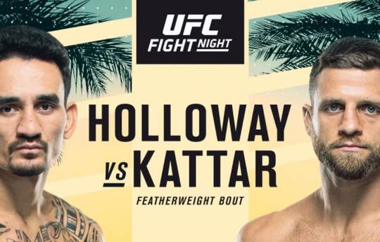 Holloway sets UFC record for most strikes against Kattar
