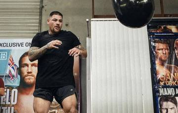 Andy Ruiz says he lost 40 pounds
