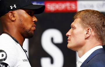 Povetkin: I think only about the victory over Joshua