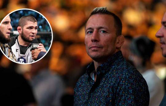 St. Pierre revealed when he was closest to a fight with Khabib