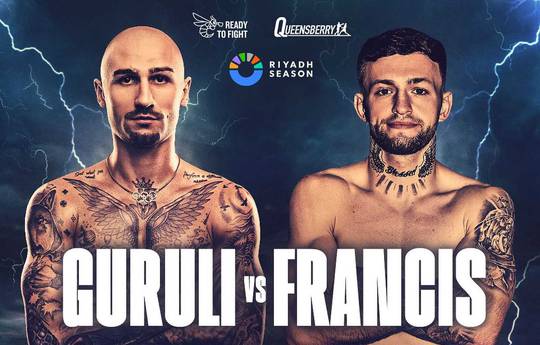 Lasha Guruli vs James Francis - Date, Heure de début, Carte des combats, Lieu