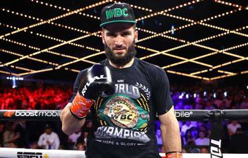 Beterbiev commented on the “atypical result” of his doping test