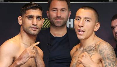 Khan - Vargas. Where to watch live