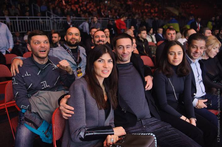 Klitschko, Lomachenko and other VIPs at Riga arena (photo)