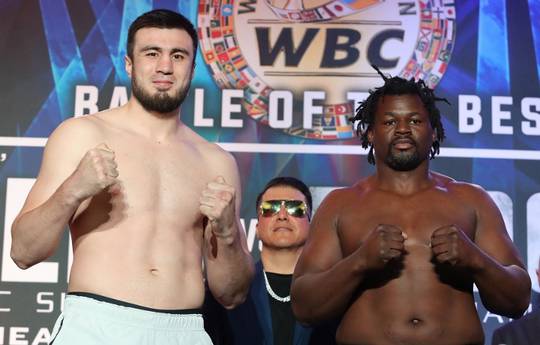 Jalolov-Harper. Weighing results